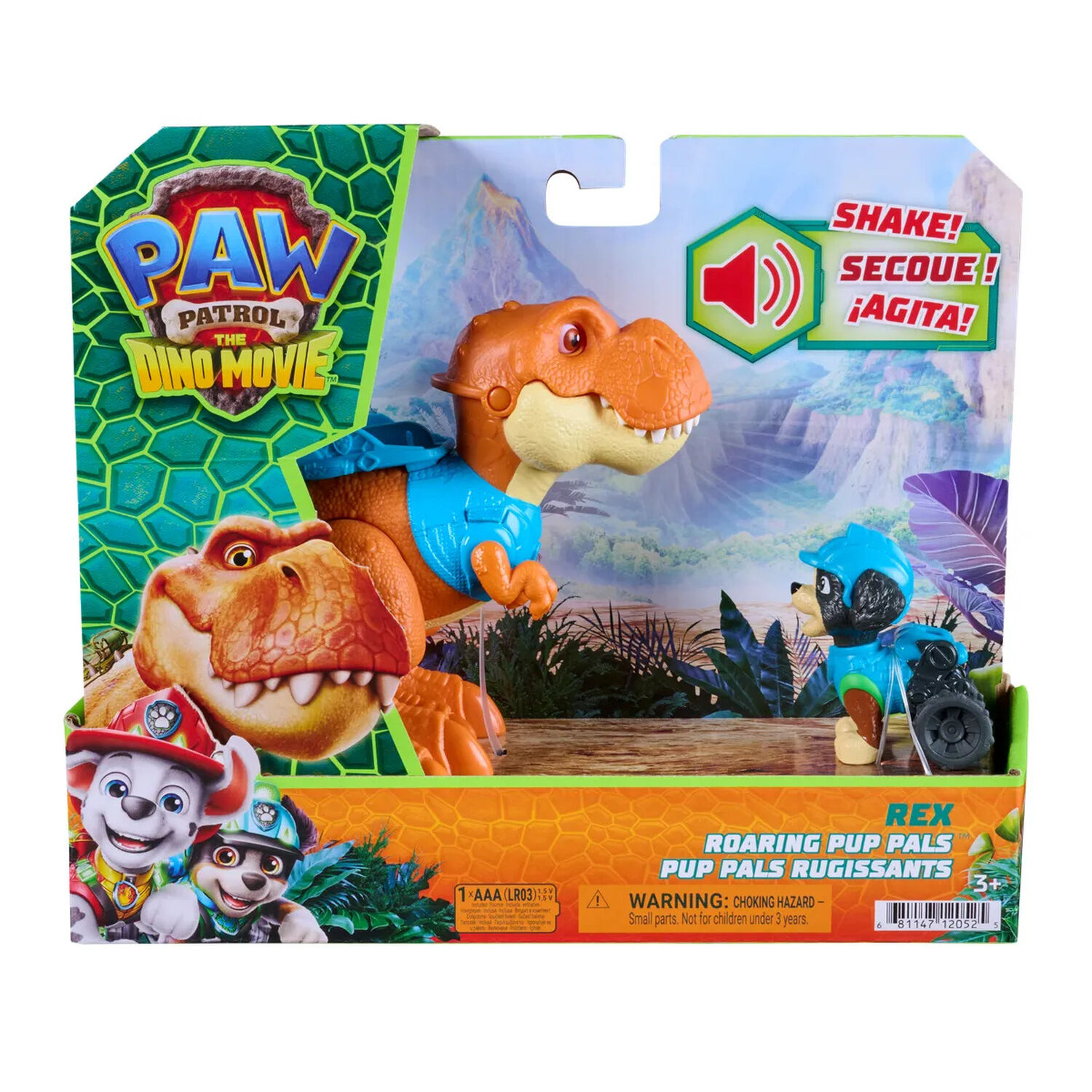 Set de Juego Paw Patrol Dino con Sonido y Figura Rex image number 0.0